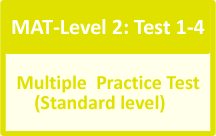 MAT Level 2: Test 1-4 (multipack)