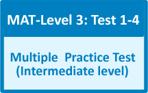 MAT Level 3: Test 1-4 (multipack)
