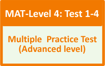 MAT Level 4: Test 1-4 (multipack)